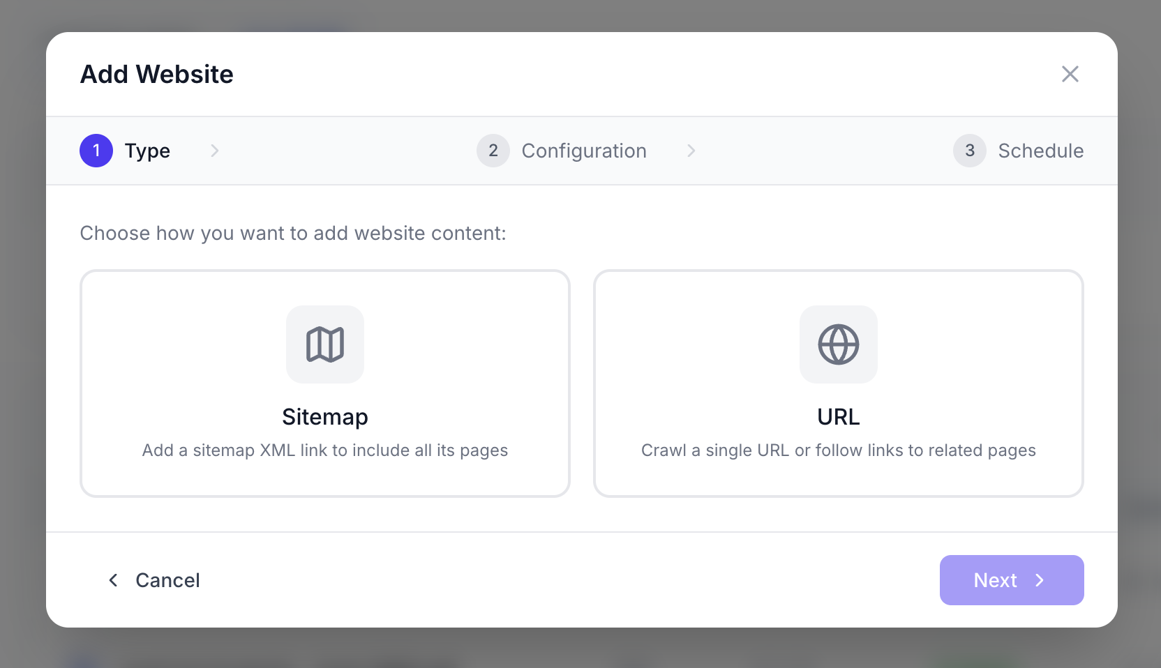 Web Crawling Dashboard